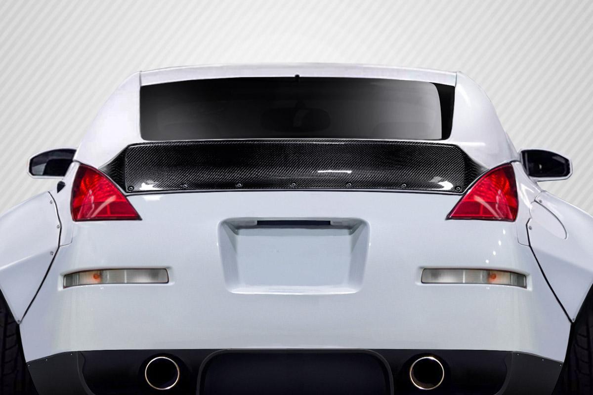 2003-2008 Nissan 350Z Carbon Creations RBS Carbon Fiber Rear Wing - Image 1