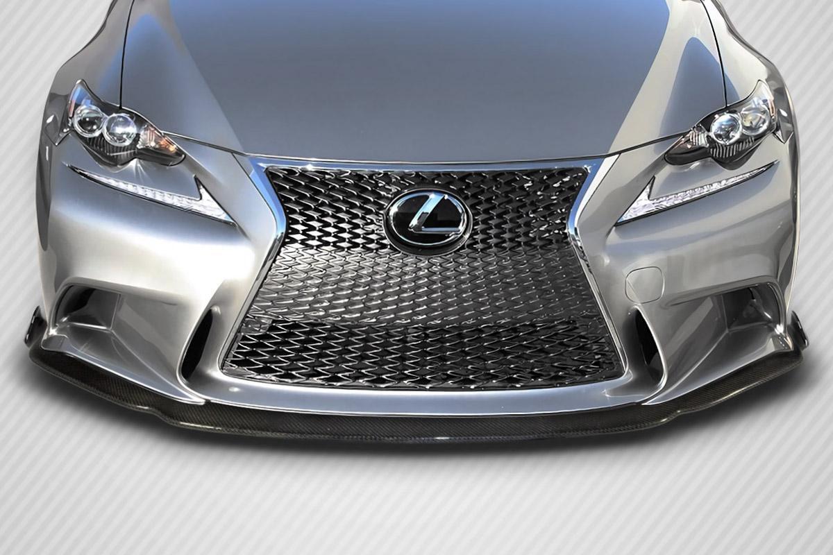 2014-2016 Lexus IS Carbon Creations AM Design Carbon Fiber Front Lip - Image 1