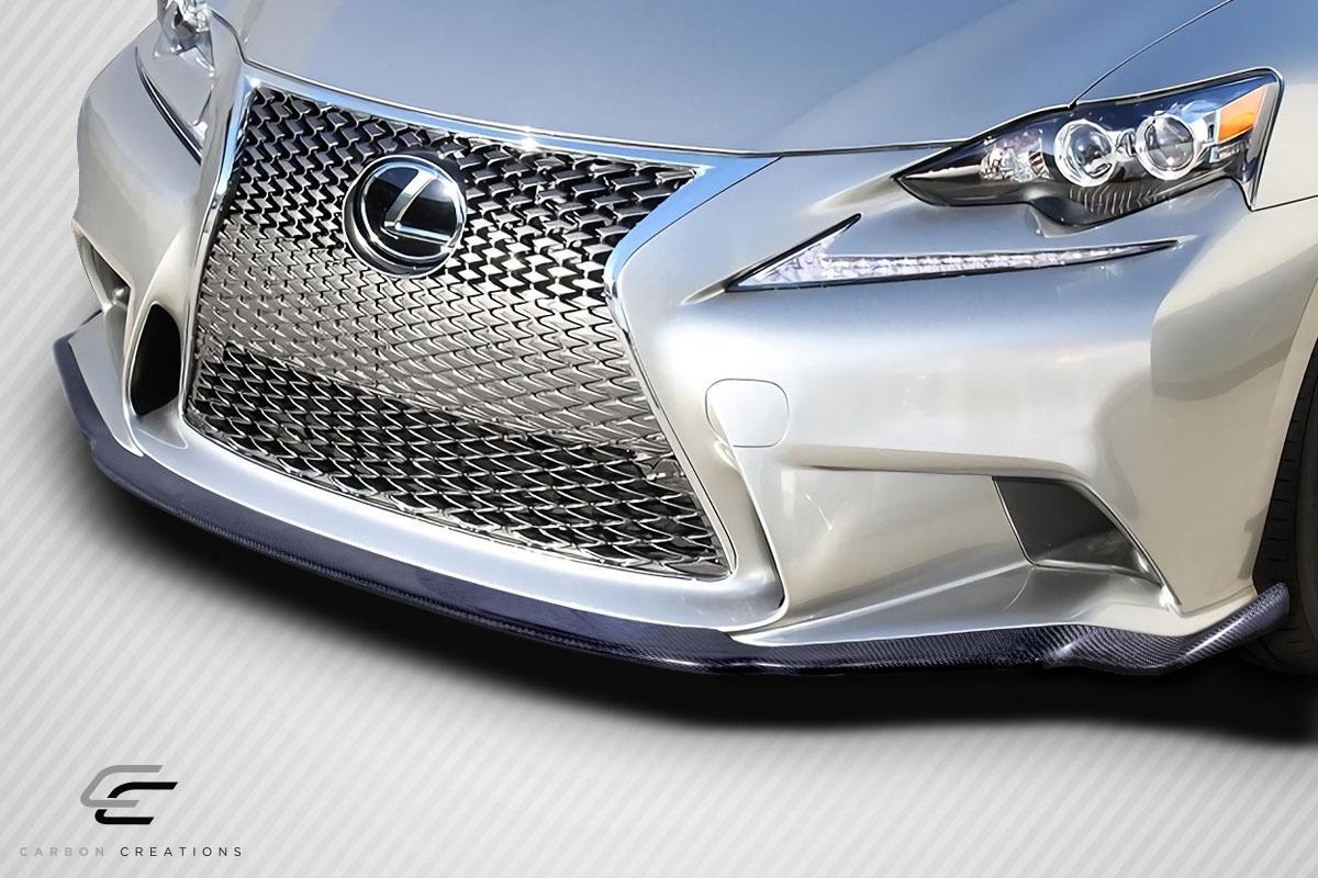 2014-2016 Lexus IS Carbon Creations AM Design Carbon Fiber Front Lip - Image 2