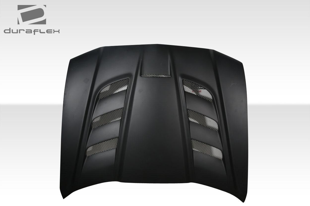 2011-2014 Dodge Charger Duraflex Viper Look Hood - Image 3