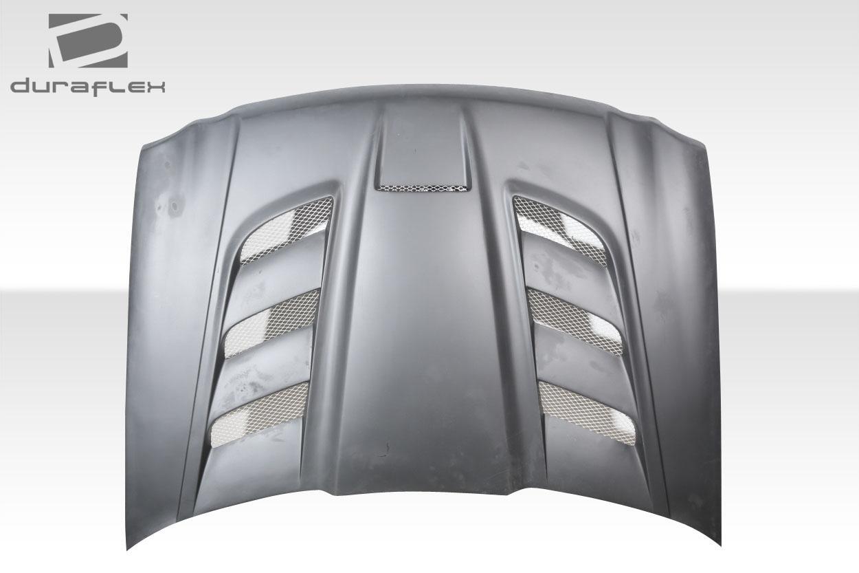 2005-2010 Jeep Grand Cherokee Duraflex Viper Look Hood - Image 3