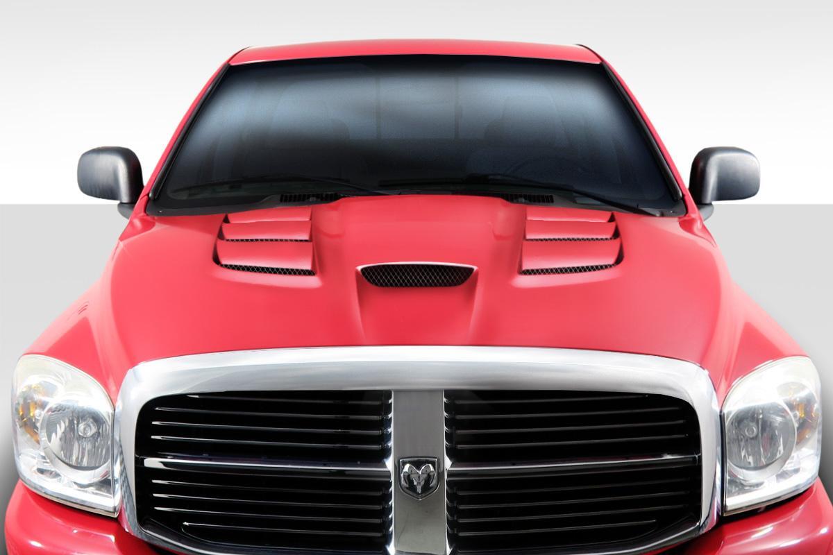 2002-2008 Dodge Ram Duraflex Viper Look Hood - Image 1
