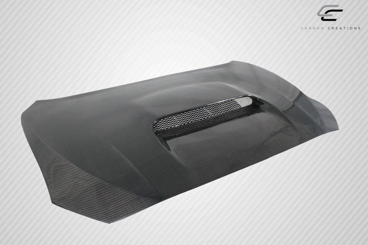 2015-2021 Subaru WRX Carbon Creations OEM Look Carbon Fiber Hood - Image 4