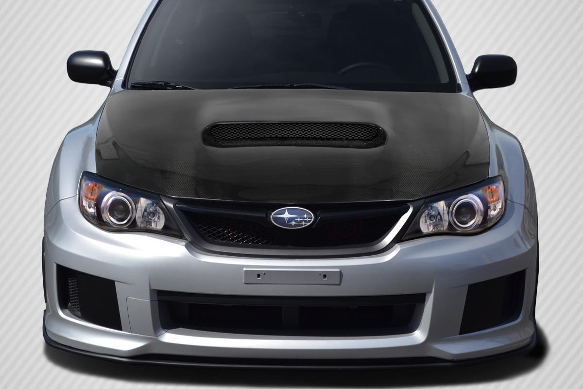 2008-2014 Subaru Impreza Carbon Creations STI Carbon Fiber Hood - Image 1