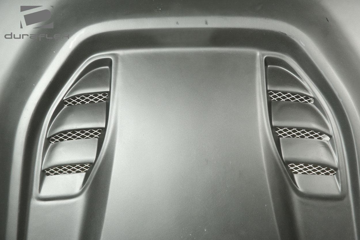 1997-2006 Jeep Wrangler Duraflex Power Dome Hood - Image 4
