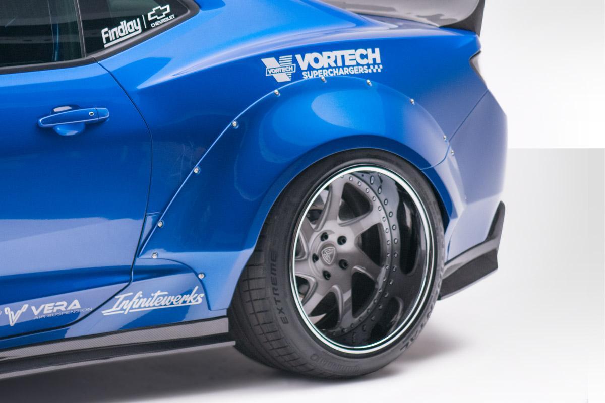 2016-2018 Chevrolet Camaro Duraflex Grid Fender Flare - Image 1