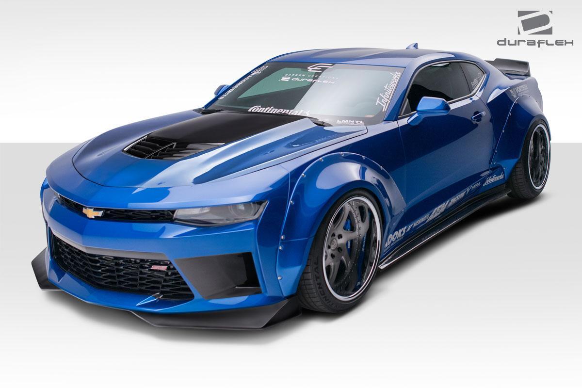 2016-2023 Chevrolet Camaro Duraflex Grid Hood - Image 5