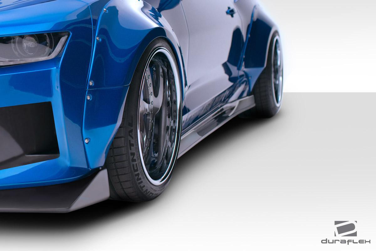 2016-2023 Chevrolet Camaro Duraflex Grid Side Skirts - Image 5