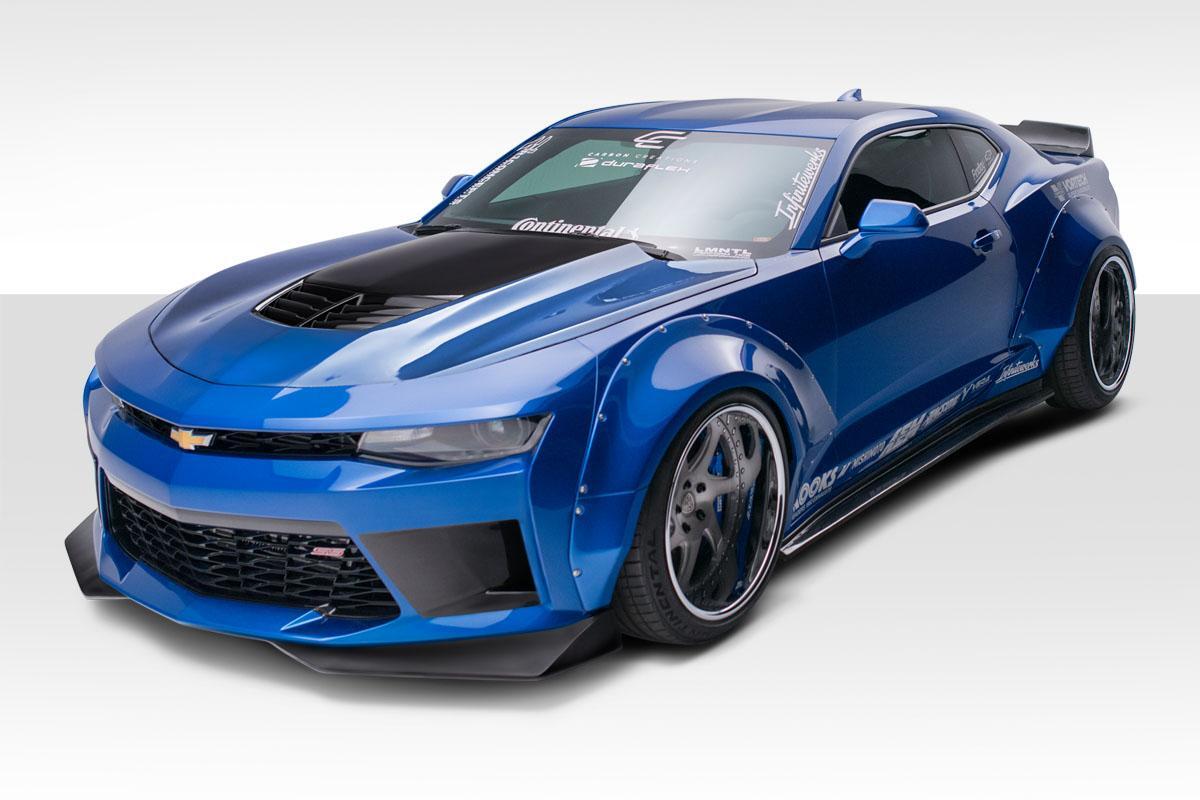 2016-2023 Chevrolet Camaro Duraflex Grid Side Skirts - Image 7