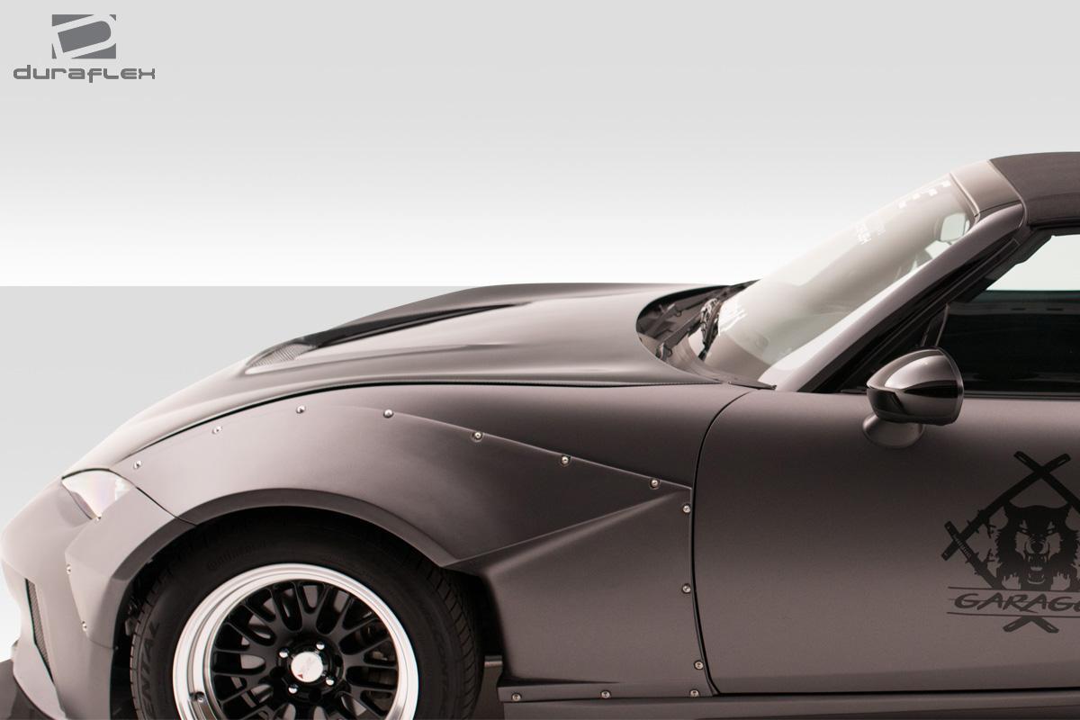 2016-2025 Mazda Miata Duraflex Circuit Hood - Image 3