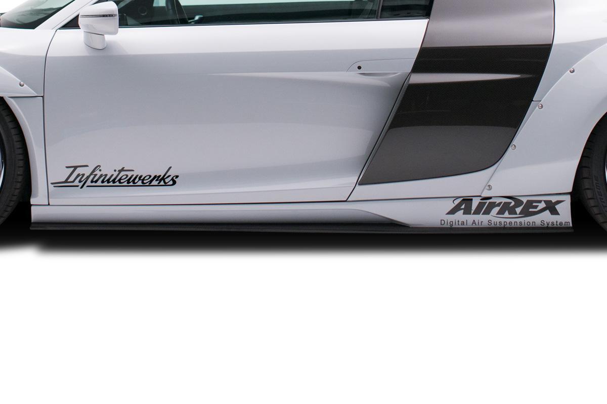 2008-2015 Audi R8 Aero Function AF Signature Series Side Skirts - Image 1