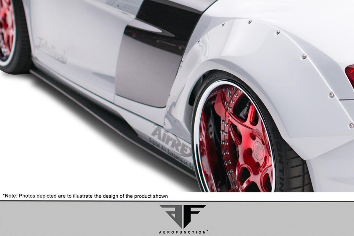 2008-2015 Audi R8 Aero Function AF Signature Series Side Skirts - Image 15