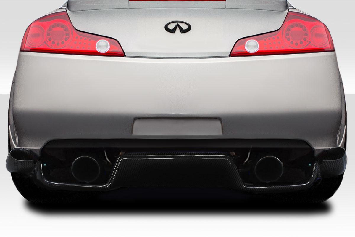 2003-2008 Nissan 350Z Carbon Creations TS-1 Carbon Fiber Rear Lip - Image 2