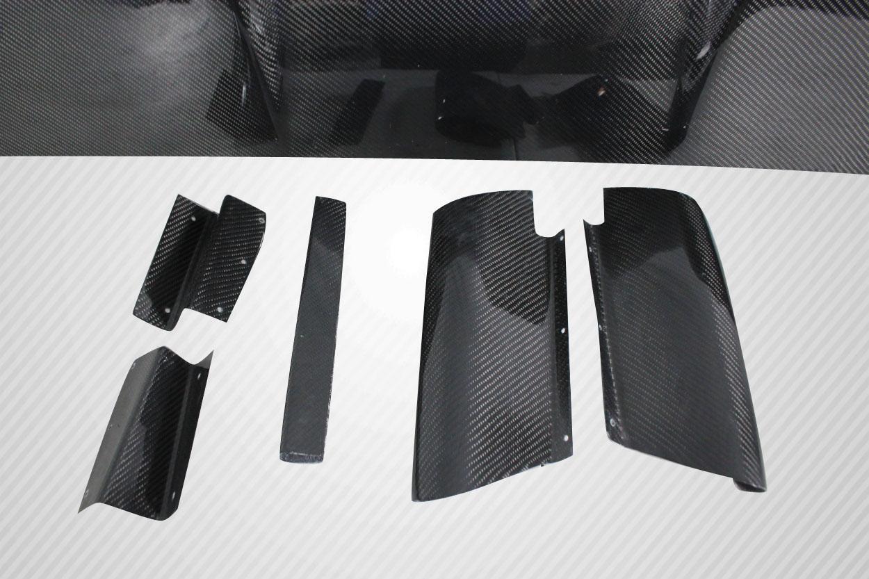 2003-2008 Nissan 350Z Carbon Creations TS-1 Carbon Fiber Rear Lip - Image 7