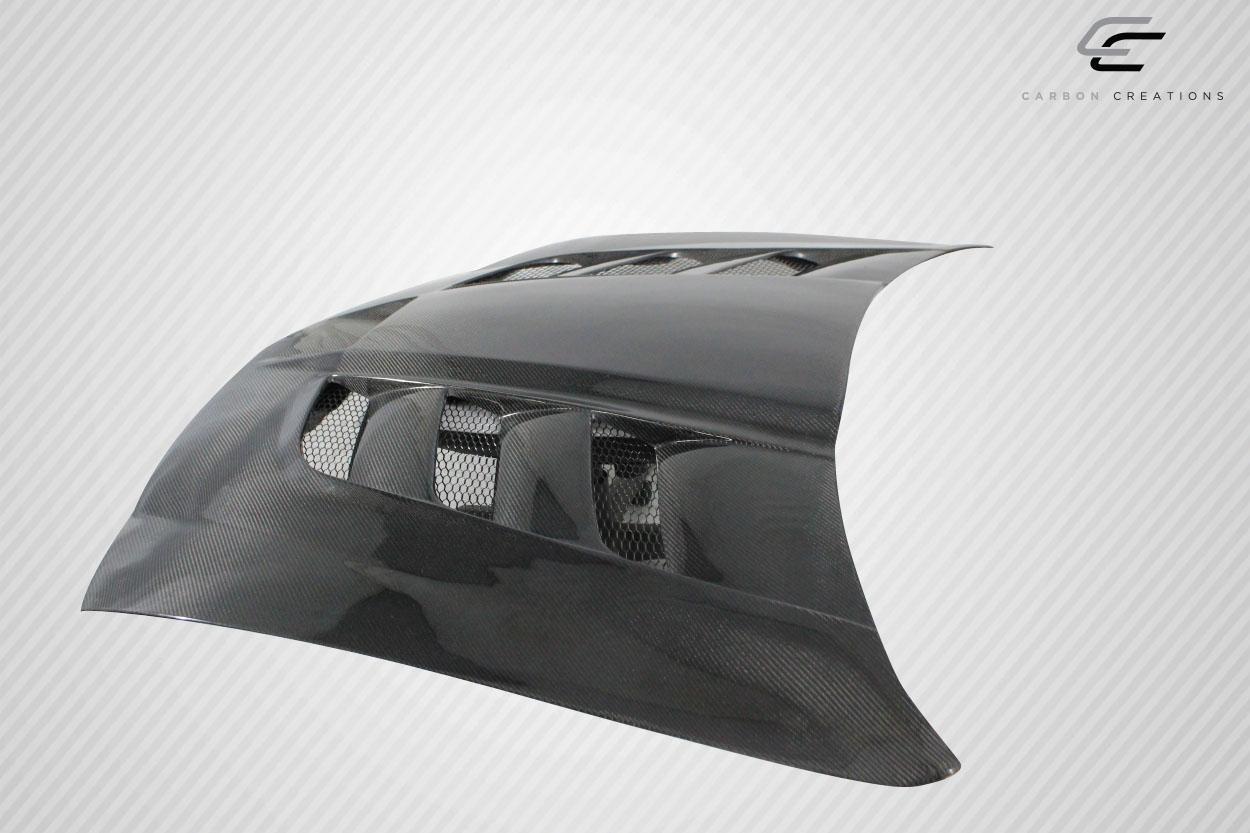 2006-2010 Dodge Charger Carbon Creations Viper Look Carbon Fiber Hood - Image 5