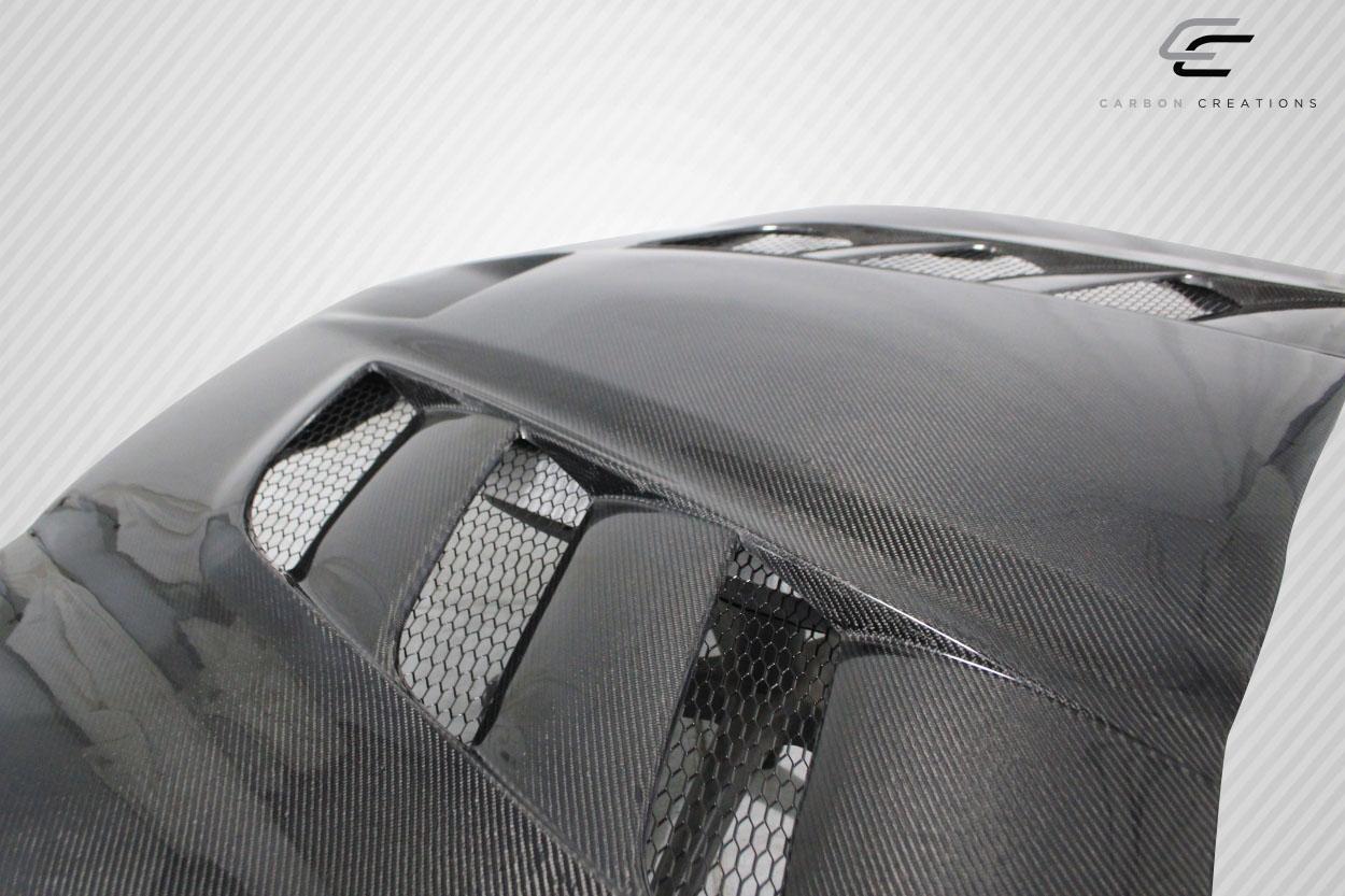 2006-2010 Dodge Charger Carbon Creations Viper Look Carbon Fiber Hood - Image 6