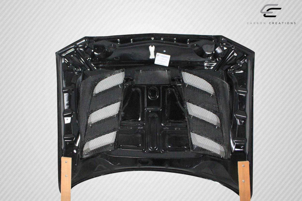 2011-2014 Dodge Charger Carbon Creations Viper Look Carbon Fiber Hood - Image 6