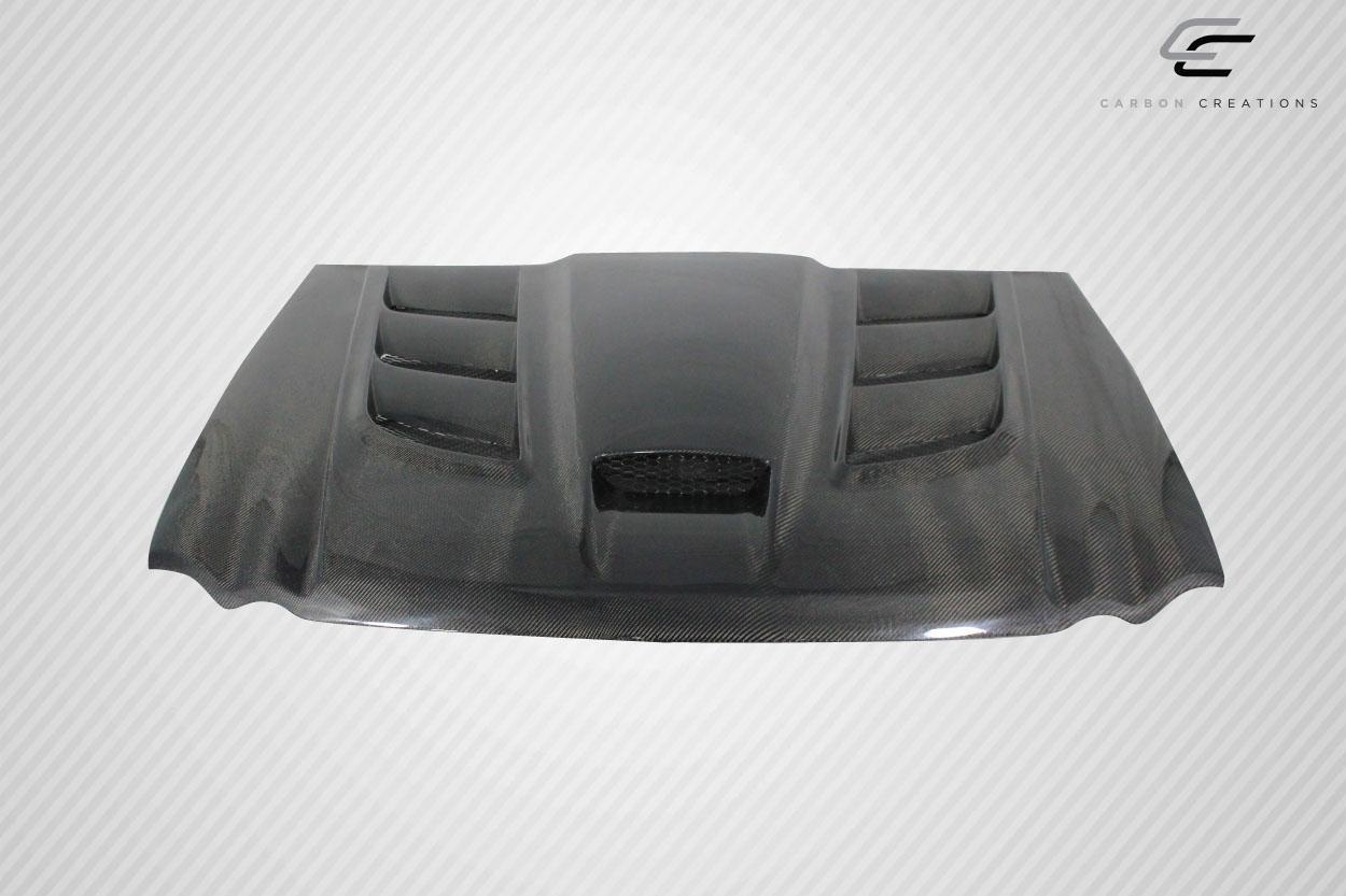 2005-2010 Jeep Grand Cherokee Carbon Creations Viper Look Carbon Fiber Hood - Image 3