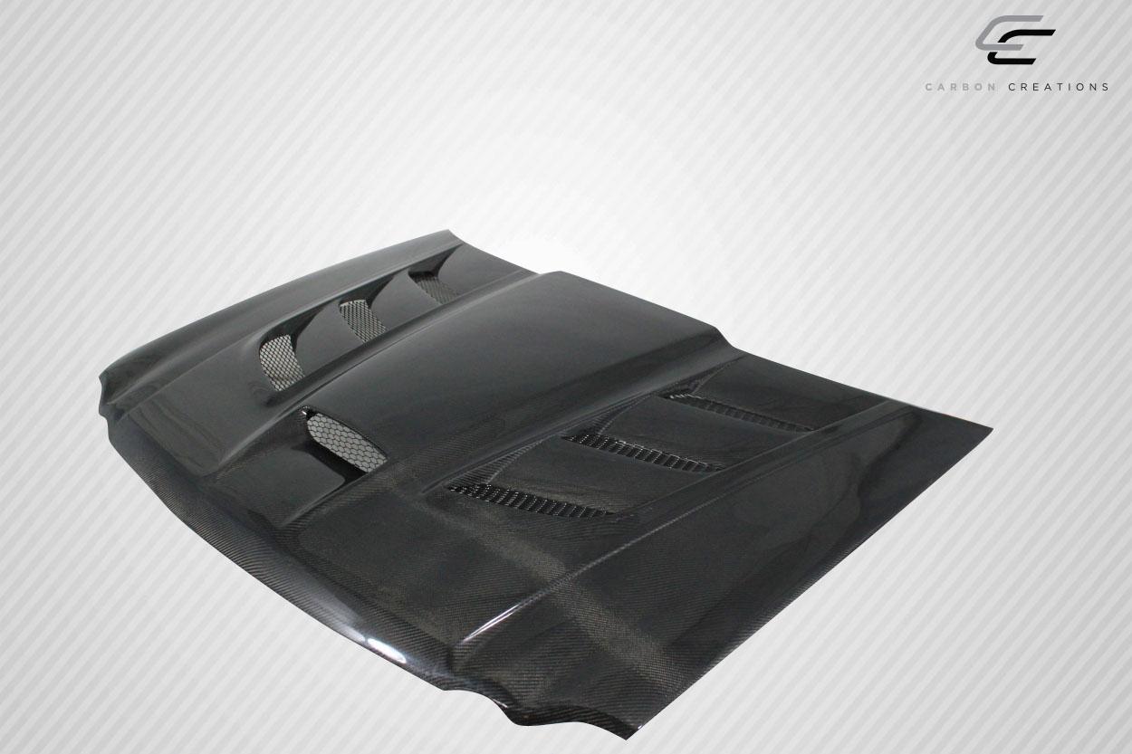 2005-2010 Jeep Grand Cherokee Carbon Creations Viper Look Carbon Fiber Hood - Image 4