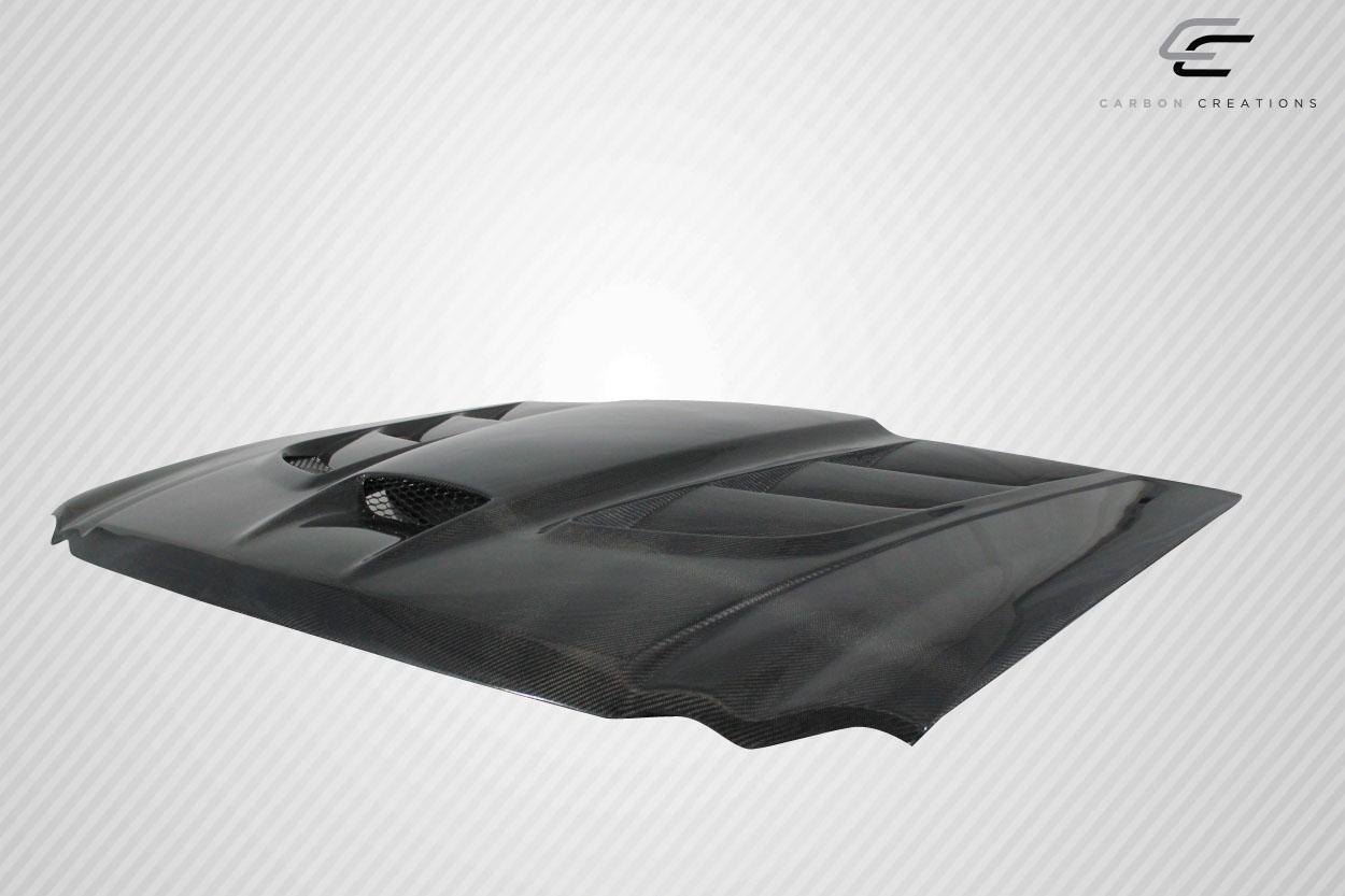 2005-2010 Jeep Grand Cherokee Carbon Creations Viper Look Carbon Fiber Hood - Image 5