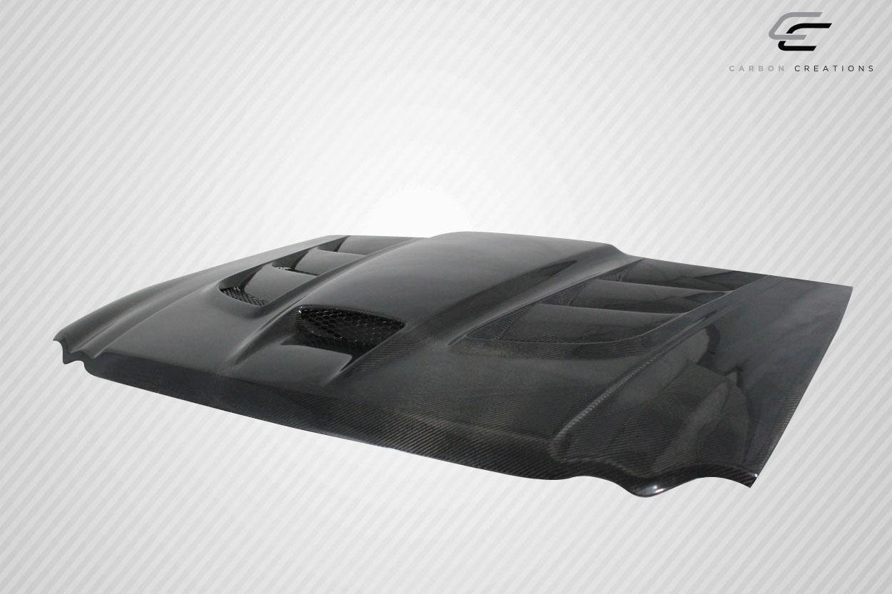 2005-2010 Jeep Grand Cherokee Carbon Creations Viper Look Carbon Fiber Hood - Image 6