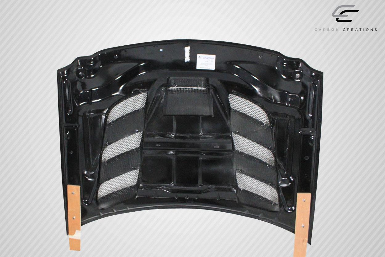 2005-2010 Jeep Grand Cherokee Carbon Creations Viper Look Carbon Fiber Hood - Image 8