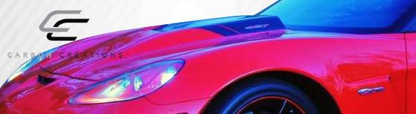 2005-2013 Chevrolet Corvette Carbon Creations ZR Edition Carbon Fiber Hood - Image 4