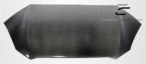 2010-2012 Hyundai Genesis Carbon Creations OEM Look Carbon Fiber Hood - Image 3