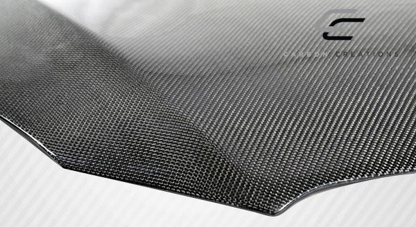 2010-2012 Hyundai Genesis Carbon Creations OEM Look Carbon Fiber Hood - Image 8