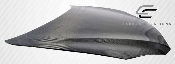 2010-2012 Hyundai Genesis Carbon Creations OEM Look Carbon Fiber Hood - Image 9