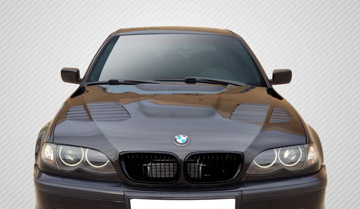 2002-2005 BMW 3 Series Carbon Creations GTR Carbon Fiber Hood - Image 1