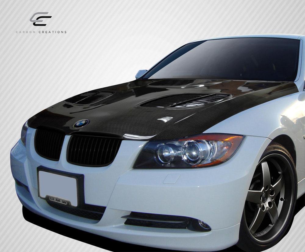 2006-2008 BMW 3 Series Carbon Creations GTR Carbon Fiber Hood - Image 2