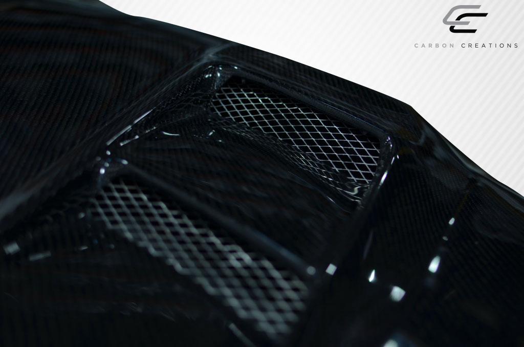 2010-2012 Hyundai Genesis Carbon Creations RS-1 Carbon Fiber Hood - Image 7