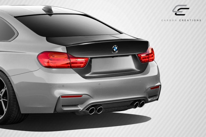 2014-2020 BMW 4 Series Carbon Creations M4 Look Carbon Fiber Trunk - Image 2