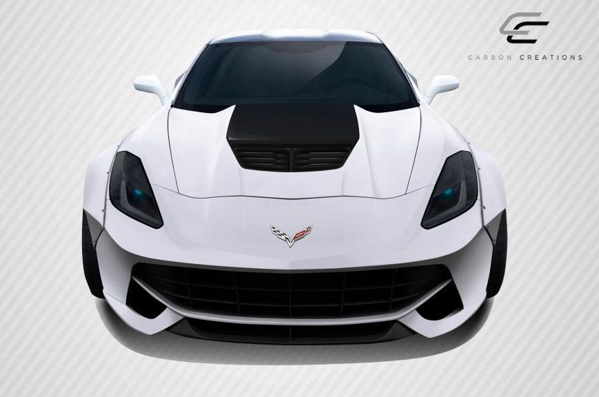 2014-2019 Chevrolet Corvette Carbon Creations Z06 Carbon Fiber Hood - Image 2