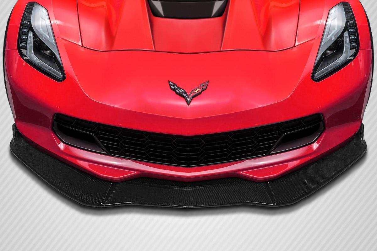 2014-2019 Chevrolet Corvette Carbon Creations GT Concept Carbon Fiber Front Lip - Image 1