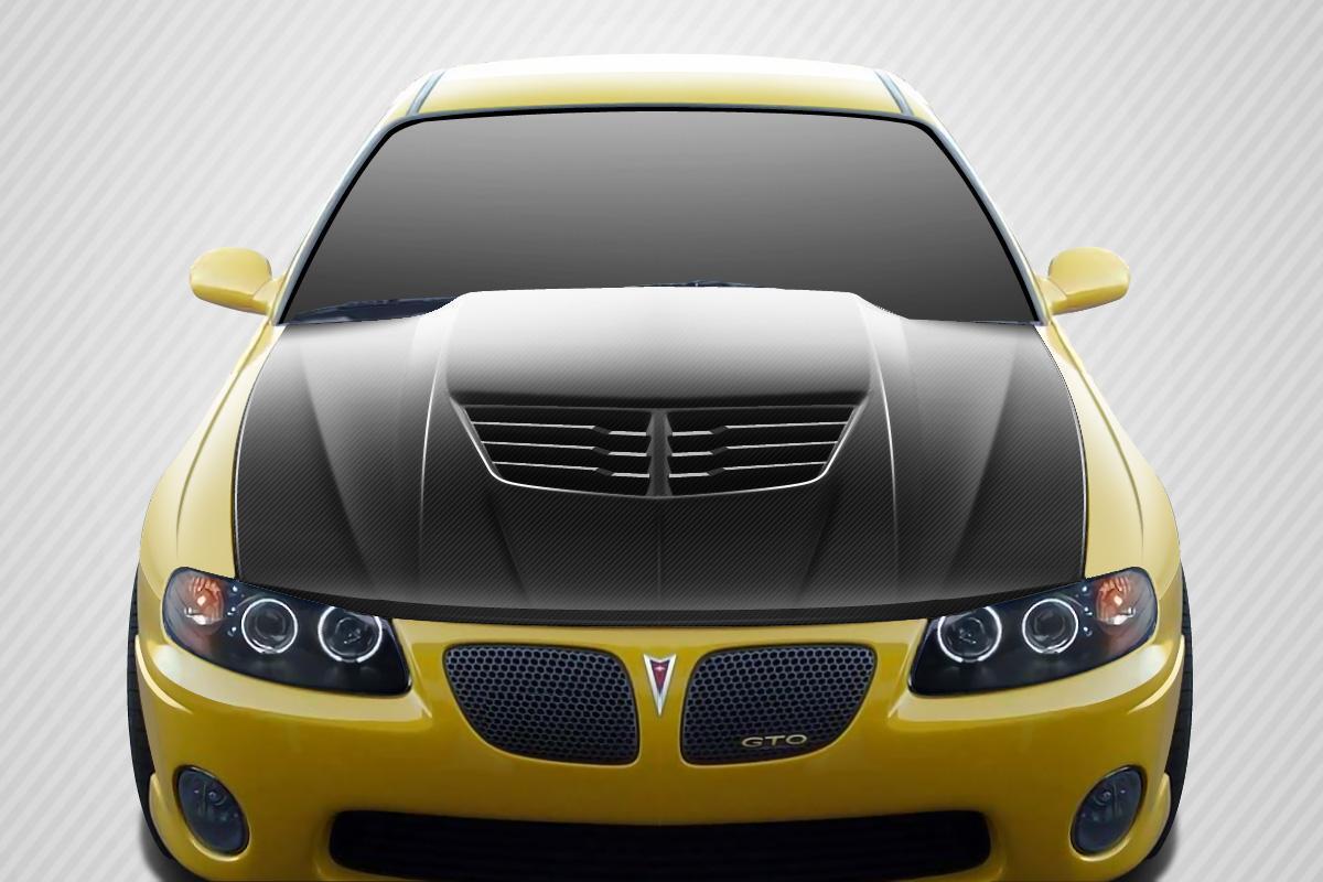 2004-2006 Pontiac GTO Carbon Creations Stingray Z Carbon Fiber Hood - Image 1