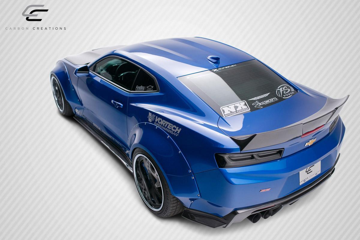2016-2023 Chevrolet Camaro Carbon Creations Grid Carbon Fiber Hood - Image 6