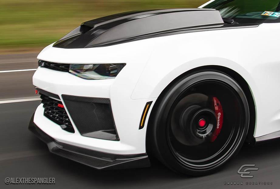 2016-2018 Chevrolet Camaro Carbon Creations Grid Carbon Fiber Accessory - Image 9