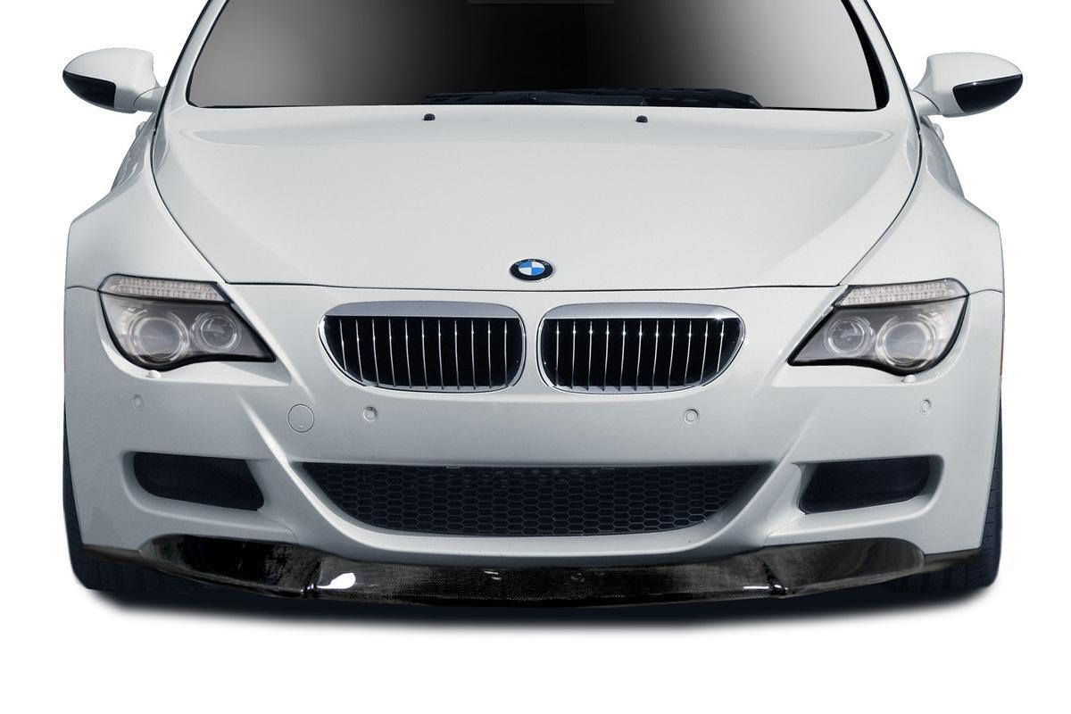 2006-2010 BMW 6 Series Aero Function AF-1 Carbon Fiber Front Lip - Image 1