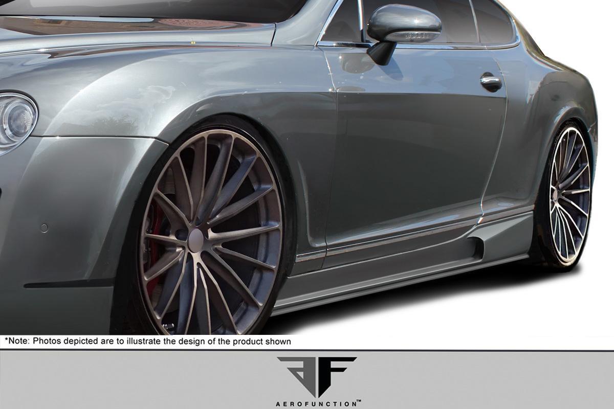 2003-2010 Bentley Continental GT Aero Function AF-2 Side Skirts - Image 2