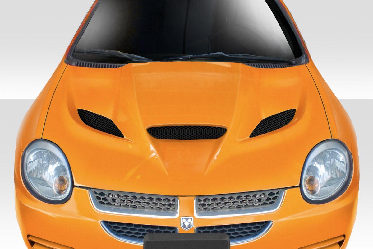 2000-2005 Dodge Neon Duraflex Hellcat Look Hood - Image 1