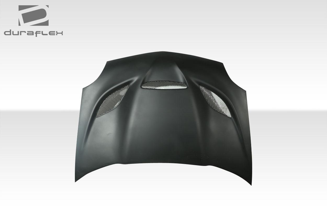 2000-2005 Dodge Neon Duraflex Hellcat Look Hood - Image 3