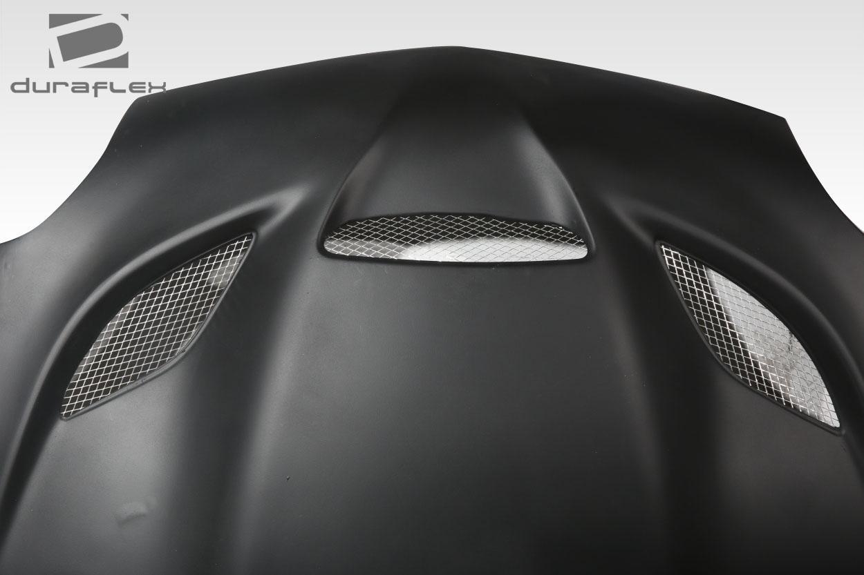 2000-2005 Dodge Neon Duraflex Hellcat Look Hood - Image 5