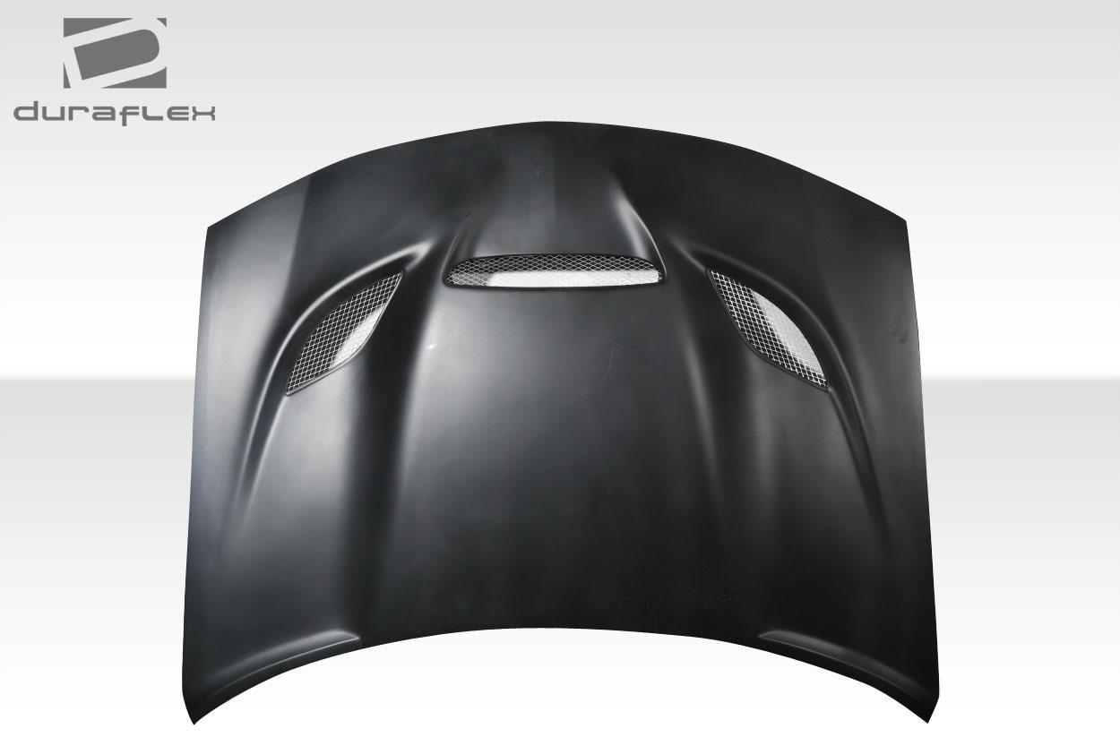 2006-2010 Dodge Charger Duraflex Hellcat Look Hood - Image 3
