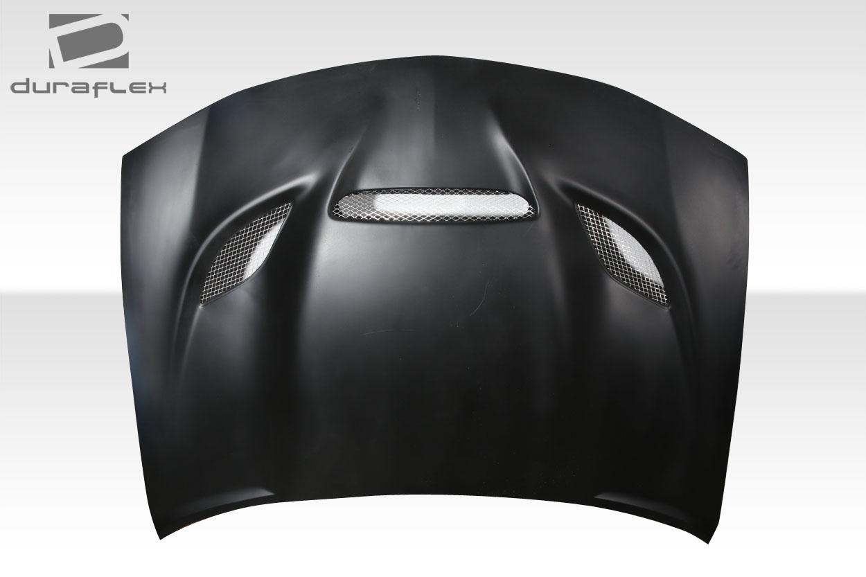 2006-2010 Dodge Charger Duraflex Hellcat Look Hood - Image 4
