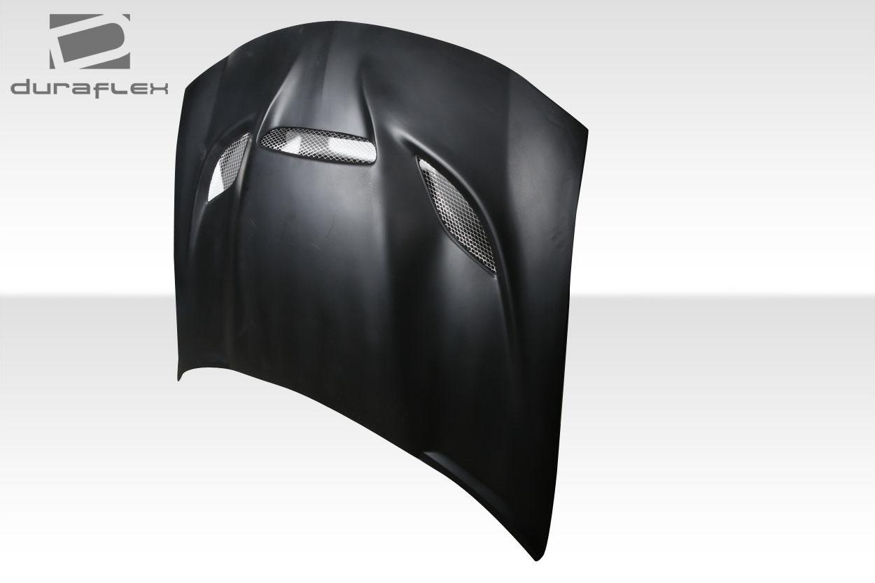 2006-2010 Dodge Charger Duraflex Hellcat Look Hood - Image 5