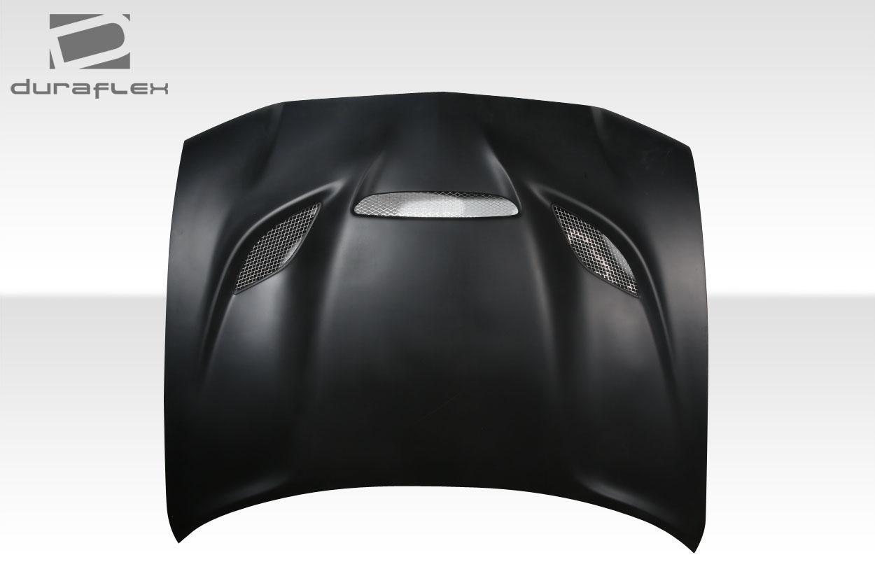 2011-2014 Dodge Charger Duraflex Hellcat Look Hood - Image 3