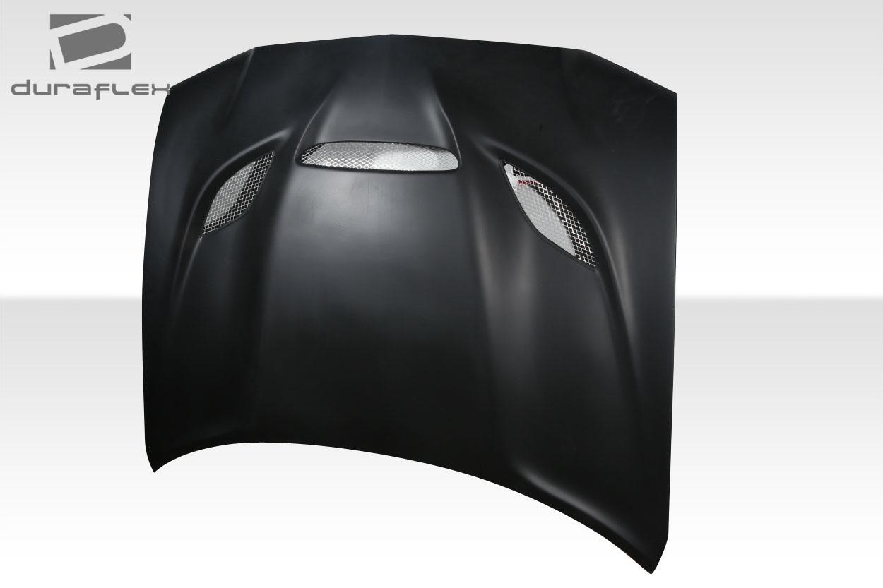 2011-2014 Dodge Charger Duraflex Hellcat Look Hood - Image 4
