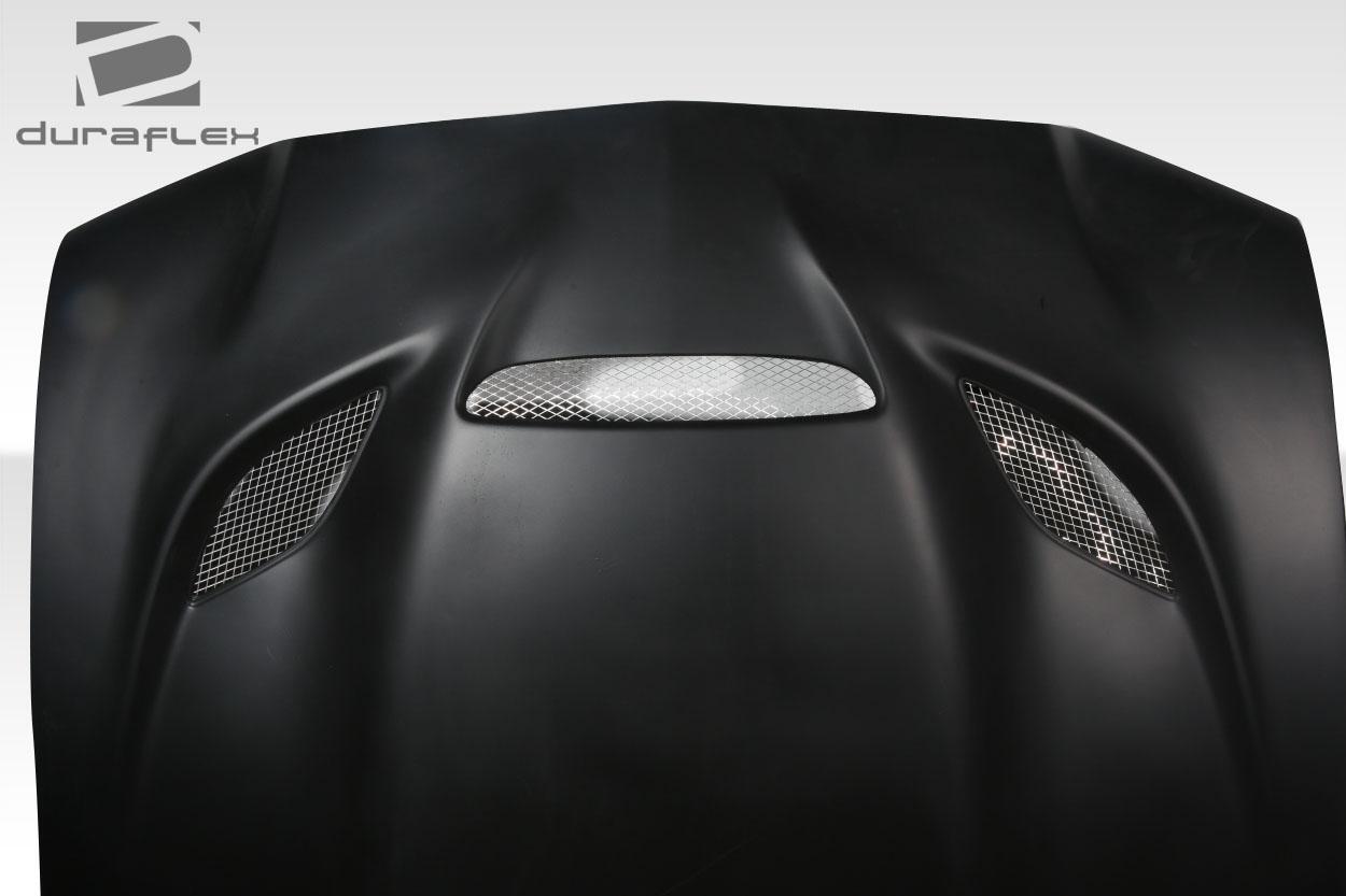 2011-2014 Dodge Charger Duraflex Hellcat Look Hood - Image 6